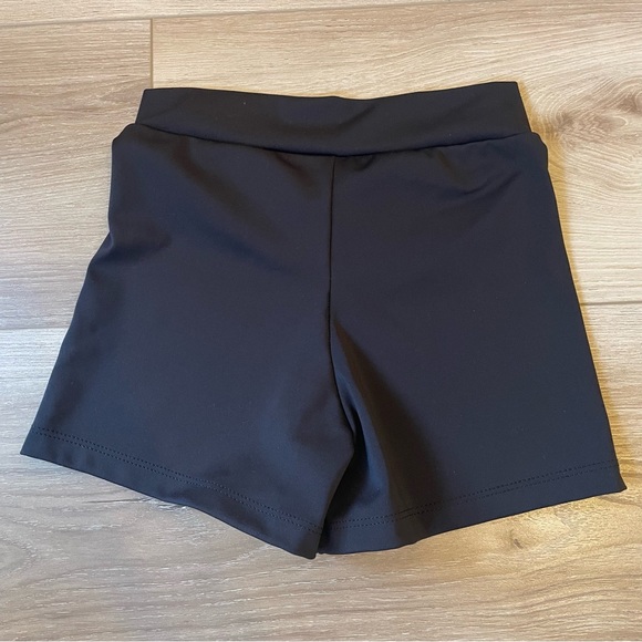 Kids Black‎ Dance Shorts 10-12 - Picture 3 of 5